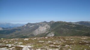 Imagen sierra de los montes palentinos