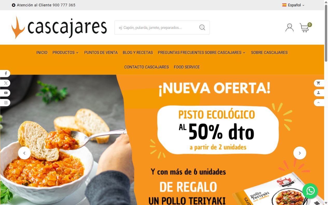 Web de Cascajares