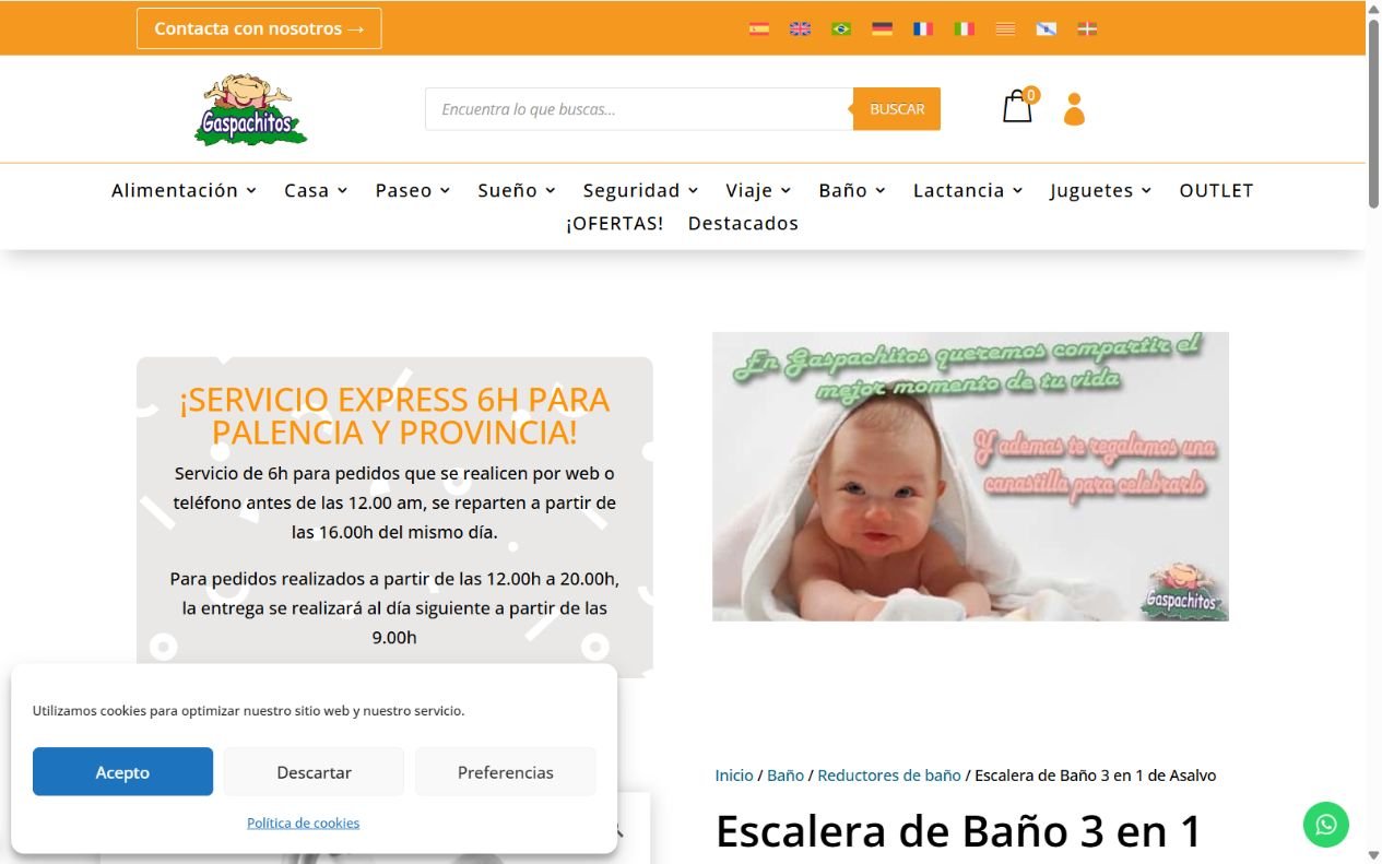 Web de Gaspachitos
