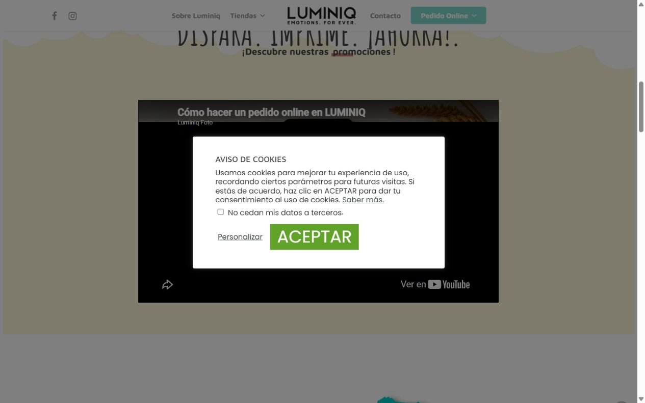 Web de Luminiq